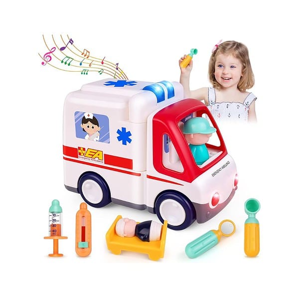 Kiditos Ambulance Toy Car Kids Doctor Kit - LXINDIA.COM