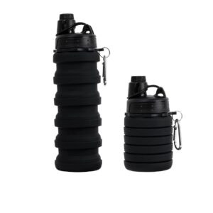 Kiditos Expandable Sipper Water BottleBlack - LXINDIA.COM