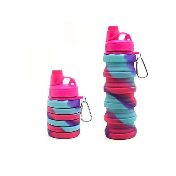 Kiditos Expandable Sipper Water BottlePink 1 1 - LXINDIA.COM