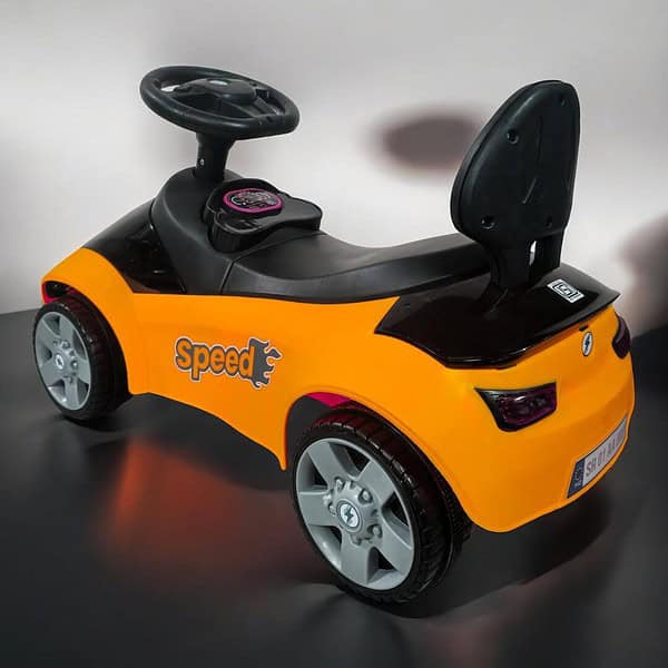 Kids ROAR Baby Car Orange - LXINDIA.COM