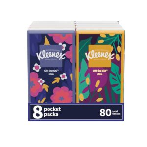 Kleenex Go Pack Facial Tissue Pack of 8 - LXINDIA.COM