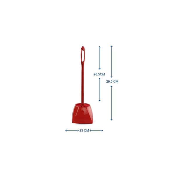 Kleeno by Cello Eco Round Toilet Brush with Stand B - LXINDIA.COM