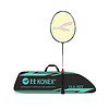 Konex Premium Badminton Racquet with Carbon Shaft Cobalt Blue and Red - LXINDIA.COM