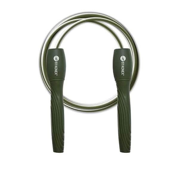 Konex Skipping Rope for Men Women Jumping Rope for Fitness Green - LXINDIA.COM