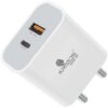 Kratos Power 45W Fast Charger Adapter with Dual Output USB and Type C - LXINDIA.COM