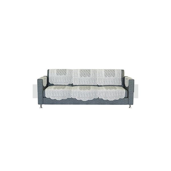 Kuber Industries 5 Seater Sofa Coverwhite a - LXINDIA.COM