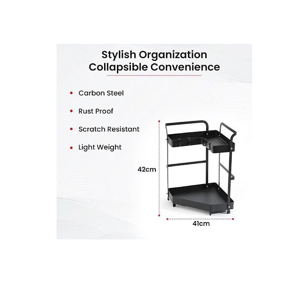 Kuber Industries Corner Kitchen Rack a - LXINDIA.COM