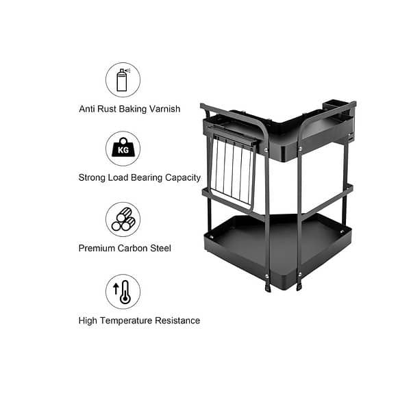 Kuber Industries Corner Kitchen Rack b - LXINDIA.COM