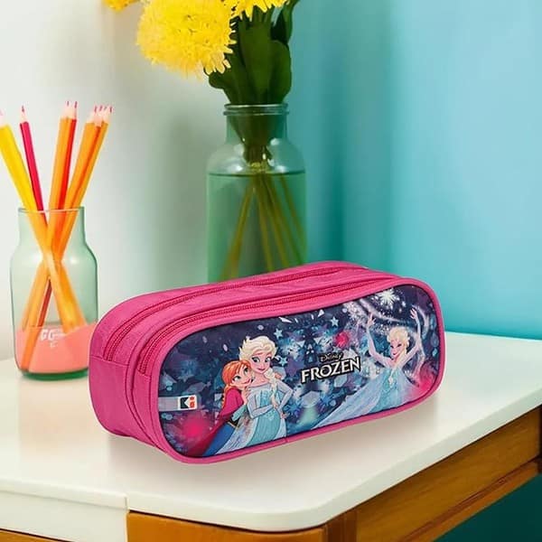 Kuber Industries Disney Frozen Fun Pencil Pouch1 - LXINDIA.COM