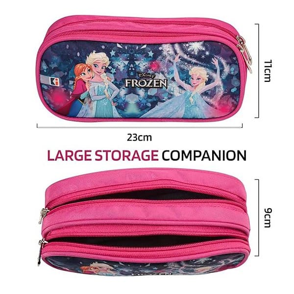 Kuber Industries Disney Frozen Fun Pencil Pouch2 - LXINDIA.COM