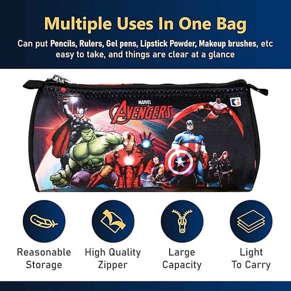 Kuber Industries Marvel Avengers Pencil Pouch2 - LXINDIA.COM