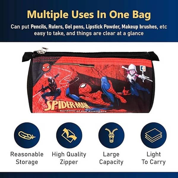 Kuber Industries Marvel Spider Man Pencil Pouch 3 - LXINDIA.COM