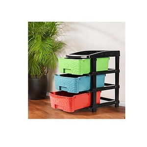 Kuber Industries Plastic Drawers Storage Organizer - LXINDIA.COM