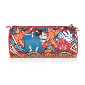 Kuber Industries Round Disney Mickey Boy Pencil Pouch for Kids - LXINDIA.COM