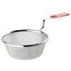 Kuber Industries Stainless Steel Deep Fry Strainer for Kitchen - LXINDIA.COM