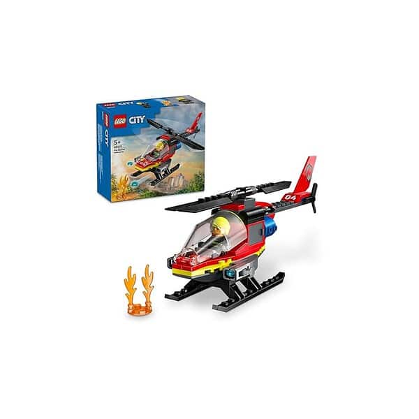 LEGO City Fire Rescue Helicopter Building Set 6041185 Pieces - LXINDIA.COM