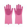 LEOPAX Heavy Duty Silicone Cleaning Hand Gloves Pink - LXINDIA.COM