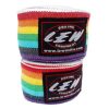 LEW Mexican Style Boxing 180 Hand And Wrist Support Rainbow - LXINDIA.COM