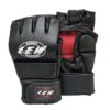 LEW Palm O Maya Hide Leather MMA Gloves Black - LXINDIA.COM