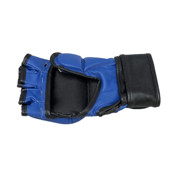 LEW Palm O Maya Hide Leather MMA Gloves Blue A - LXINDIA.COM