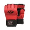 LEW Palm O Maya Hide Leather MMA Gloves Red - LXINDIA.COM