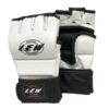 LEW Palm O Maya Hide Leather MMA Gloves White - LXINDIA.COM