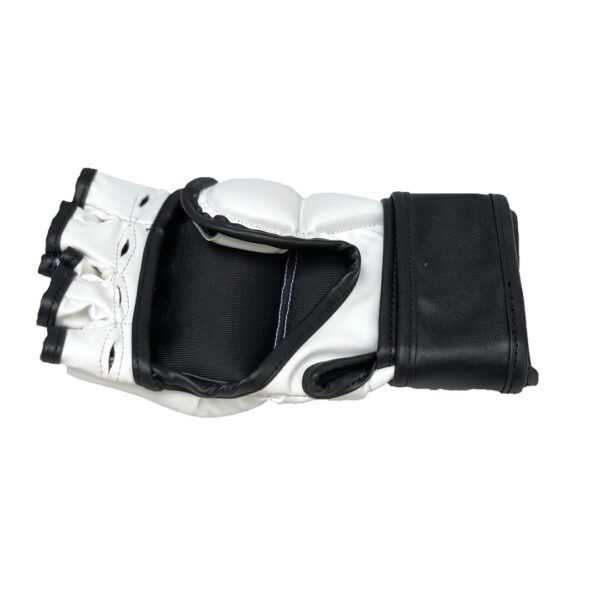 LEW Palm O Maya Hide Leather MMA Gloves White a - LXINDIA.COM