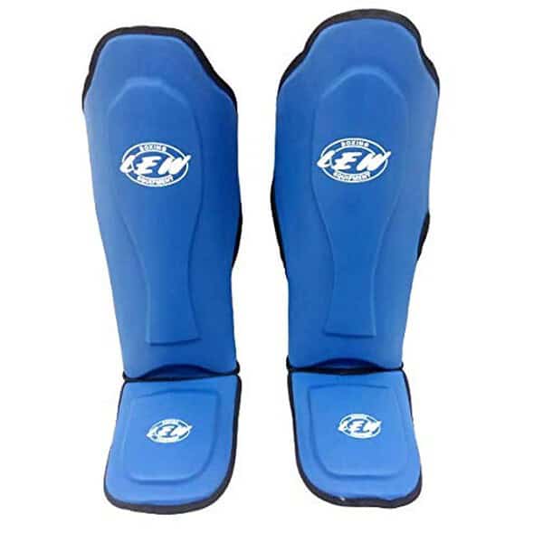 LEW Red BoxingTraining Shin Guard MMA Blue - LXINDIA.COM