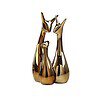 LIFEHAXTORE Home Decor Lucky Deer StatueSet of 3 Golden Set - LXINDIA.COM