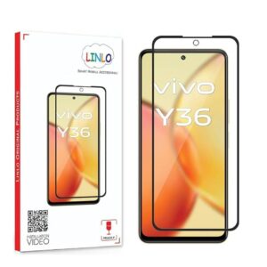 LINLO Screen Protector Compatible for Vivo Y36 with Edge to Edge Coverage - LXINDIA.COM