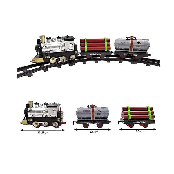 LUMO BRILLIANT TOYS Vintage Classic Train Play Set Model 1 - LXINDIA.COM