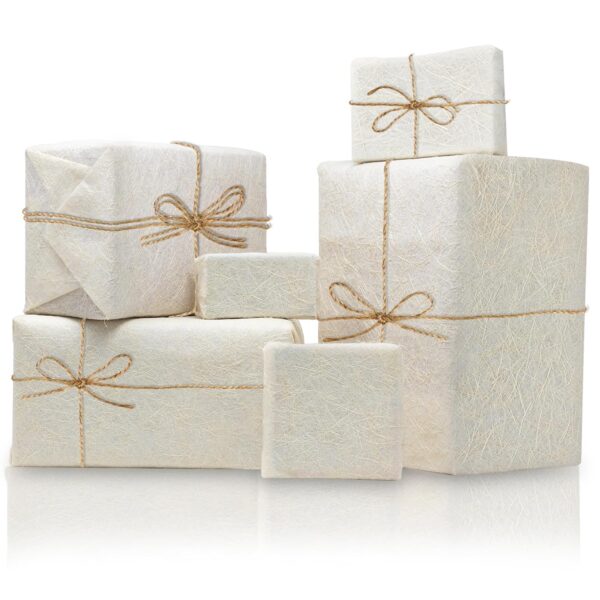 Lakeer Natural Fibre Gift Wrapping Paper Pack of 10 - LXINDIA.COM