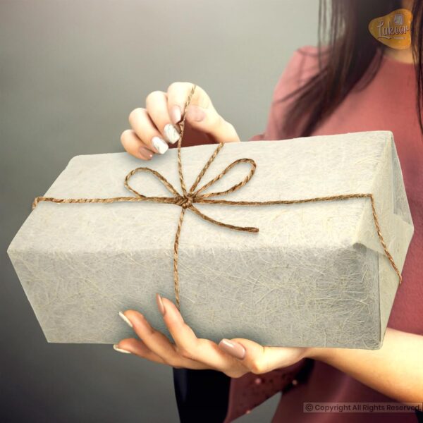 Lakeer Natural Fibre Gift Wrapping Paper Pack of 10 B - LXINDIA.COM