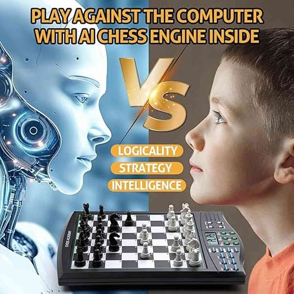 Leveroam Electronic Chess Board with Voice Tutor 2 - LXINDIA.COM