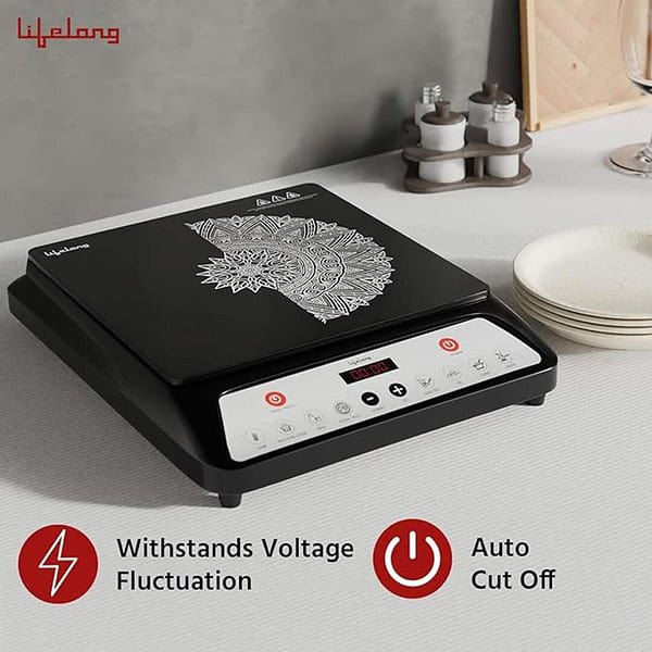 Lifelong 1800 Watt Induction Stove With Surge Protection 1 - LXINDIA.COM