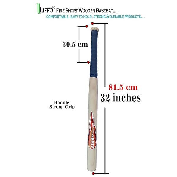 Liffo® Hockey Stick Witjh Baseball bat Heavy Duty with Cover Yellow 1 - LXINDIA.COM