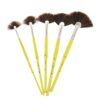 Like it 5 Pieces Fan Brush for Painting Synthetic Hair Watercolor Brushes Sets - LXINDIA.COM