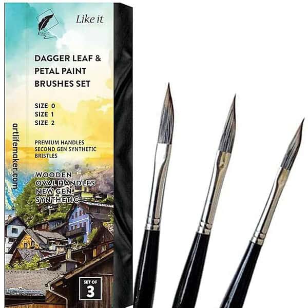 Like it Artist Professional Painting Brushes Dagger Painting Brush Set of 31 - LXINDIA.COM