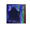 Litehom 8 Modes Curtain Led Lights 180 LEDs 18 Led Light 3Mtr Multicolor - LXINDIA.COM