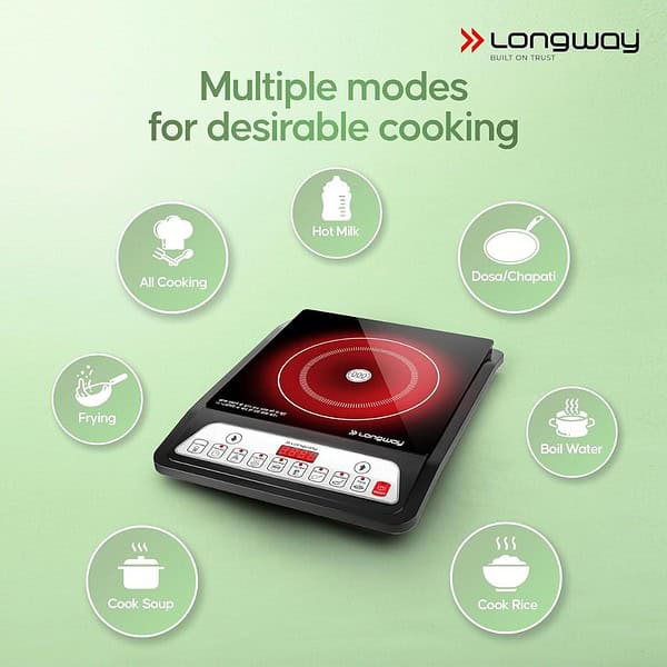 Longway Elite Plus IC 2000 Watt Induction Cooktop1 - LXINDIA.COM