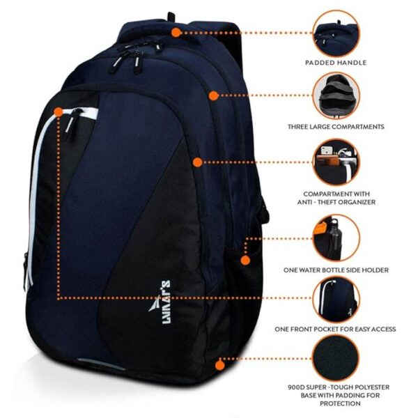 Lunars Comet 35L Water Resistant Travel Bagpack 2 - LXINDIA.COM