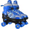 Lyrovo Roller Indoor Wheel Skates With Break For Boys Kids And Girls M Blue - LXINDIA.COM