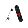 M Prabhu Wooden Skate Board Portable Handheld Skateboard Red Diamond Print - LXINDIA.COM