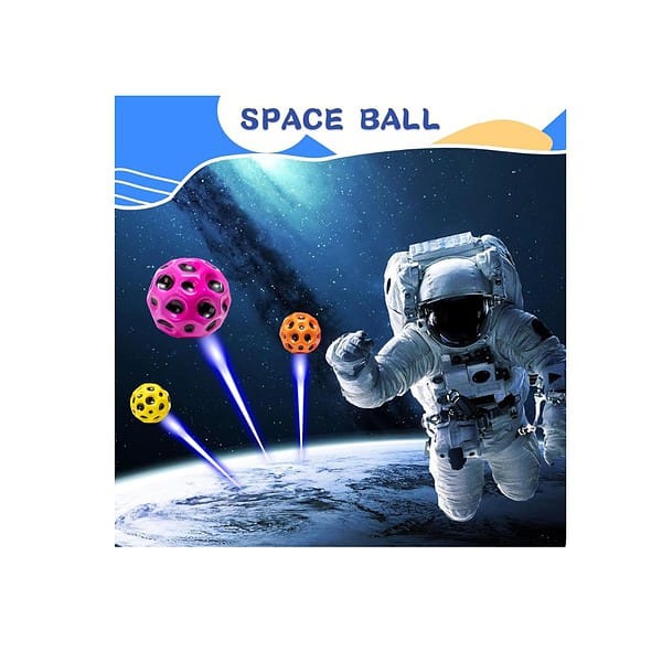 M2K Hub Super High Bouncing Ball Space Ball Pack Of 1 Ball 2 - LXINDIA.COM