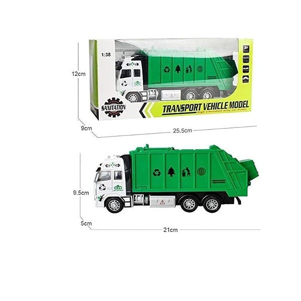 MANAKI ENTERPRISE Kids Diecast Metal City Sanitation Truck A - LXINDIA.COM