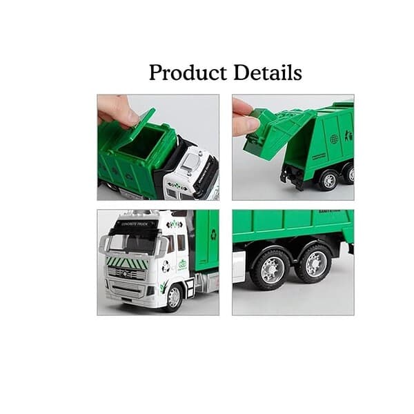 MANAKI ENTERPRISE Kids Diecast Metal City Sanitation Truck B - LXINDIA.COM