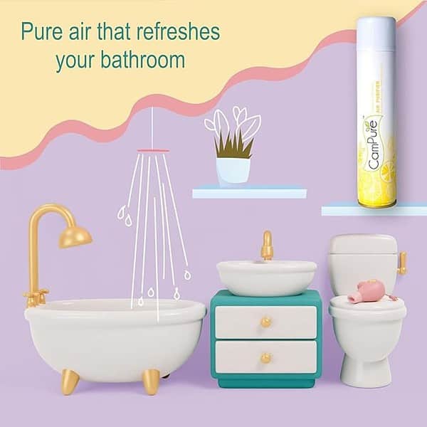 MANGALAM Campure Aerosol Air Freshener Pack Of 2 3 - LXINDIA.COM