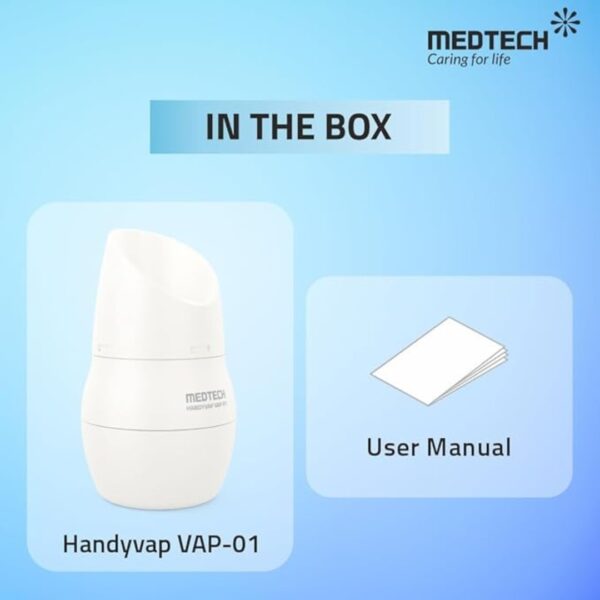 MEDTECH Steam Inhaler VAP 01 Steam Vaporizer Machine3 - LXINDIA.COM