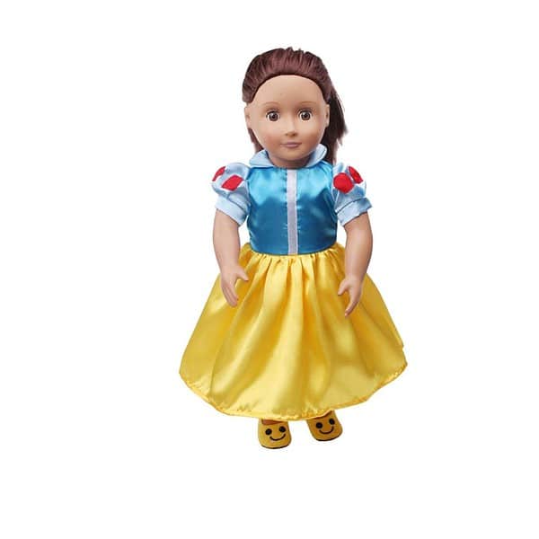 MERISHOPP Lovely Snow White Dress American Doll 3 - LXINDIA.COM