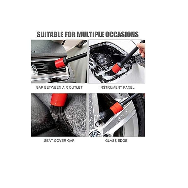 MF Auto Detailing Brush Set c - LXINDIA.COM